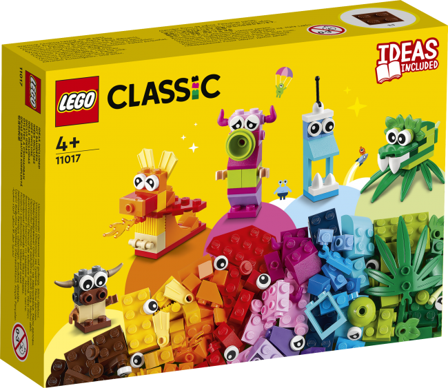 LEGO Classic Rado ie monstri i 11017 XS Rota lietas XS Rota lietas