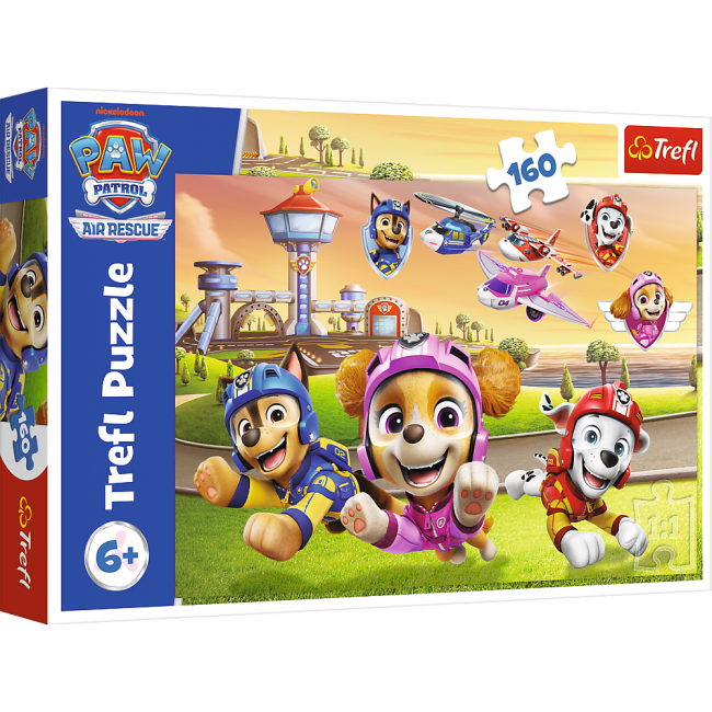 TREFL PAW PATROL Puzle 160 Paw Patrol, 160 g | XS Rotaļlietas