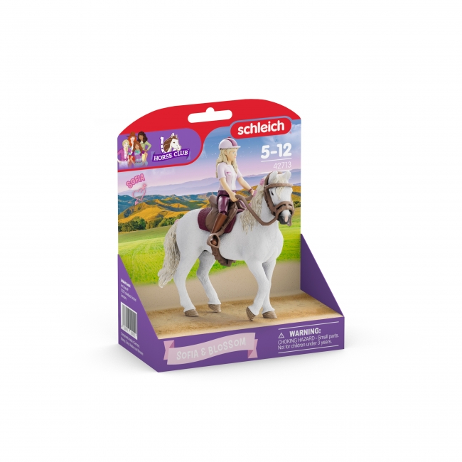 Schleich Horse Club – Playset De Manta Y Cabezada Para Sofia Y Blossom, Accesorios De Juguete Para Cuidar Caballos