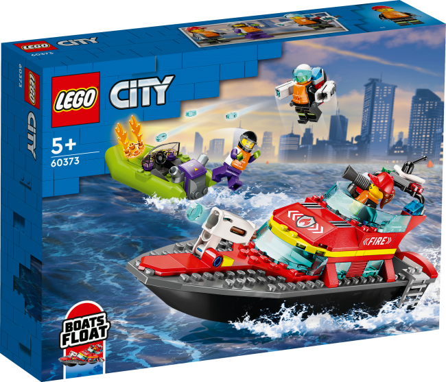 その他 spain LEGO City Ugunsdzēsēju-glābēju kuģis 60 | XS Rotaļlietas