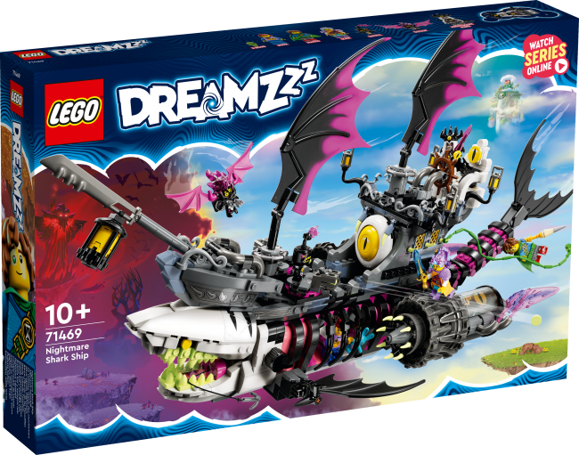 LEGO Dreamzzz Nightmare Shark kuģis 71 | XS Rotaļlietas