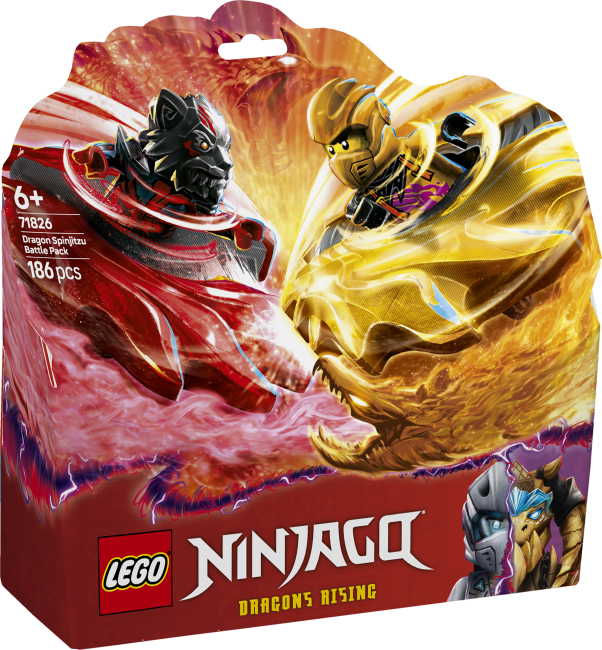 LEGO Ninjago Боевой набор драконов Кружитцу 71 | XS Rotaļlietas