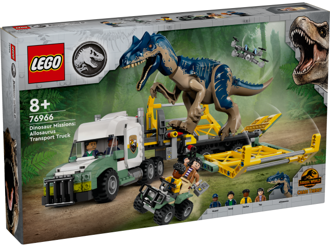 LEGO Jurassic World 76 XS Rota lietas