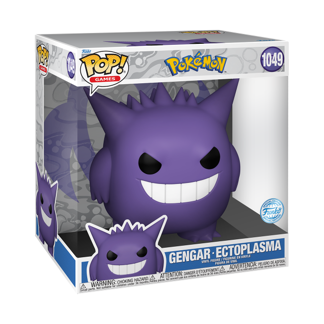 FUNKO POP! Jumbo Vinila figūra: Pokemon - Gen | XS Rotaļlietas
