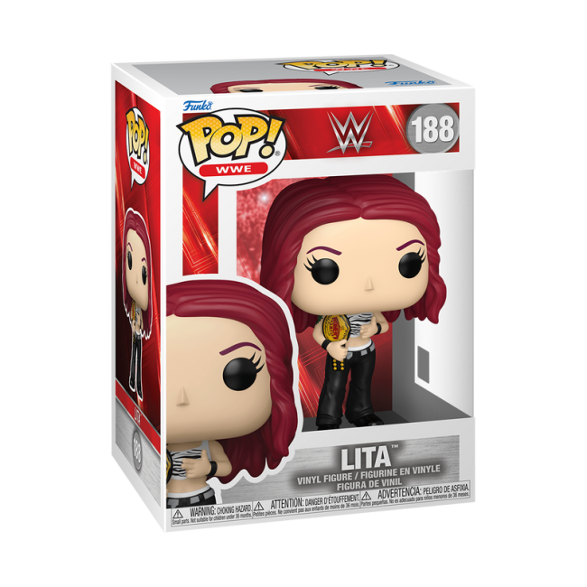 FUNKO POP! Vinila figūra: WWE - Lita | XS Rotaļlietas | XS Rotaļlietas