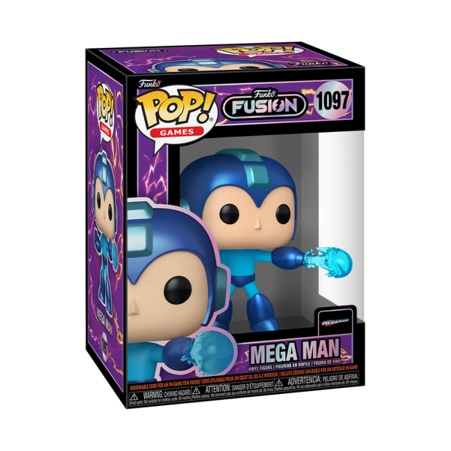 FUNKO POP! Vinila figūra: Mega Man (w/ Cha | XS Rotaļlietas