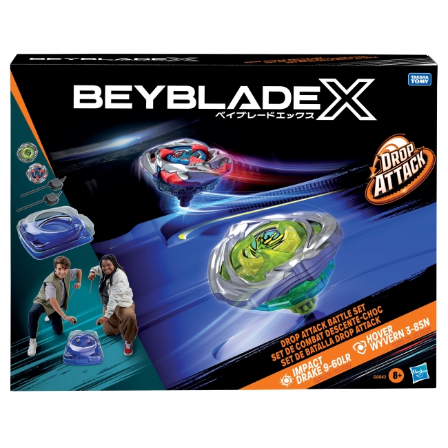 BEYBLADE X 10点 BEYBLADE X Игровой набор Aerial Attack Bat | XS Rotaļlietas
