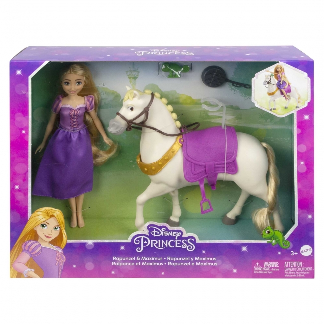 DISNEY PRINCESS Рапунцель с лошадью | XS Rotaļlietas | XS Rotaļlietas
